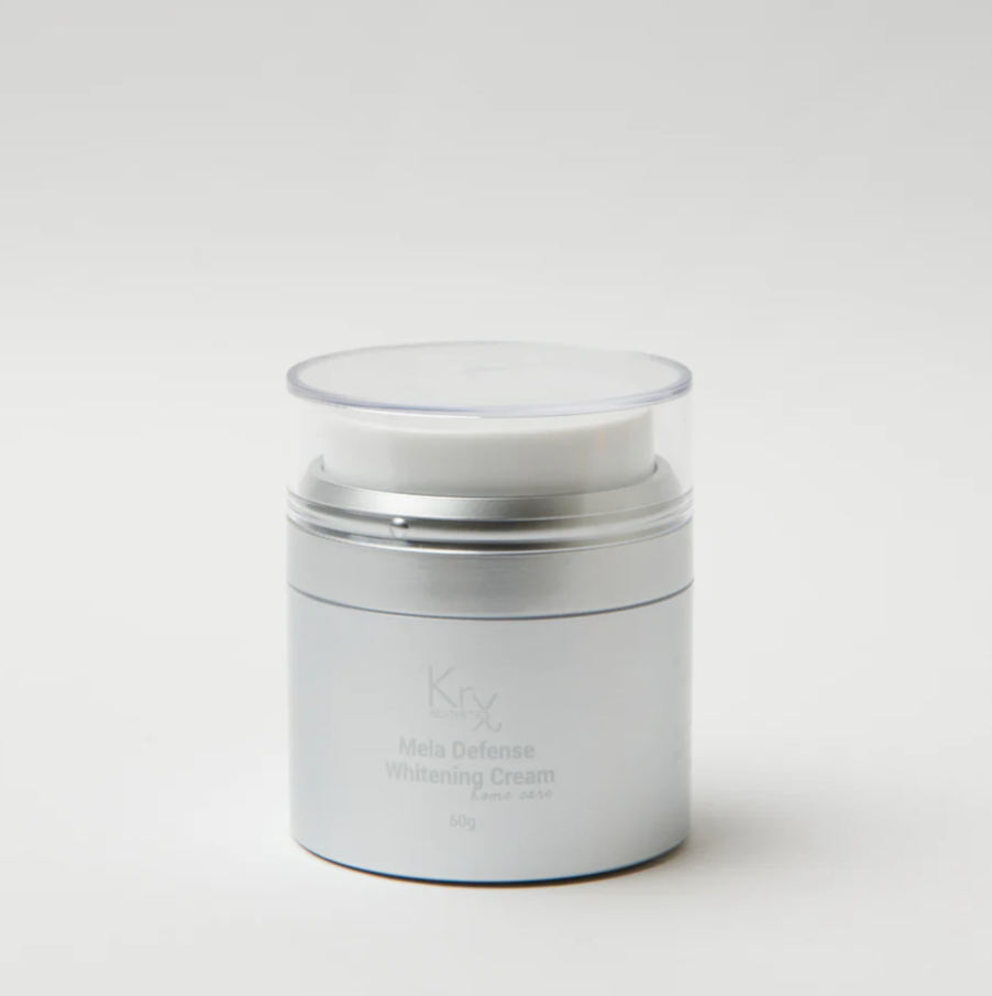 KrX Mela Défense Whitening Cream jar